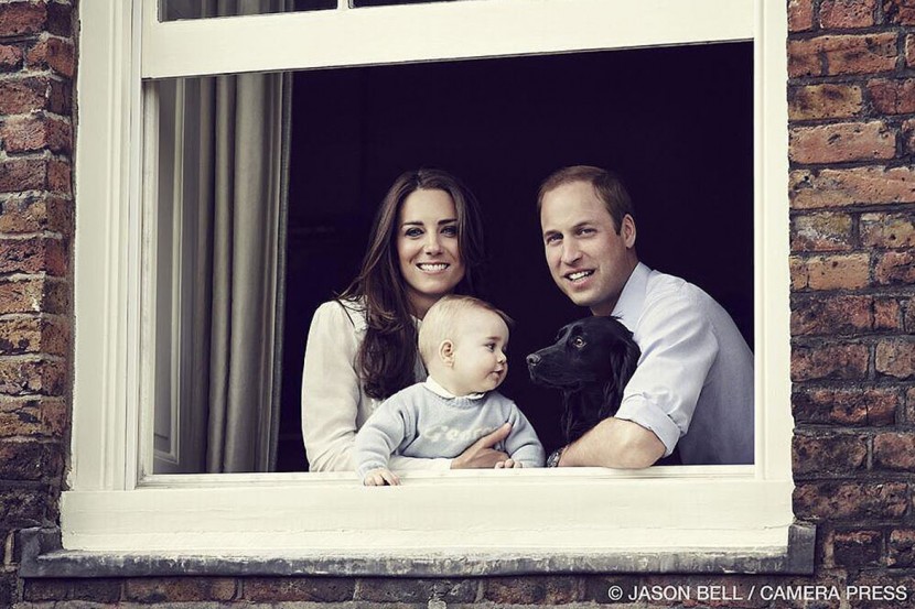 Royal Baby - Prince George 的首張全家福 1