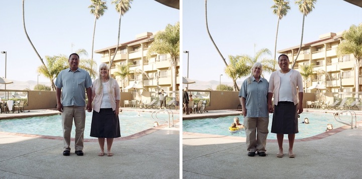 New Quirky Photos of Couples Switching Clothes6
