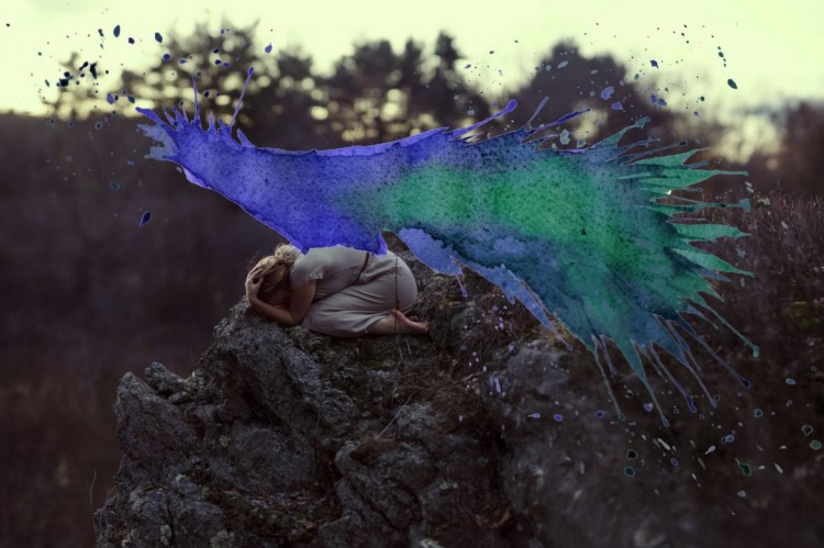 Aliza Razell實驗攝影作品：水彩與攝影交織的美麗畫面 9