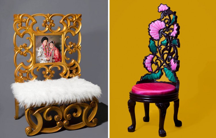 aparna repurposes salvaged antiques into whimsical chairs 5