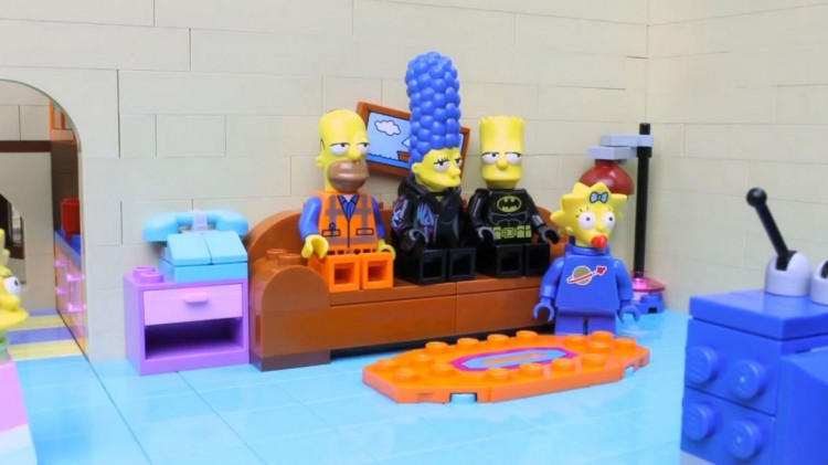 Fans自製LEGO版The Simpsons片頭 2