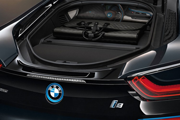 Louis Vuitton Creates Tailor-Made Luggage for the BMW i8 2
