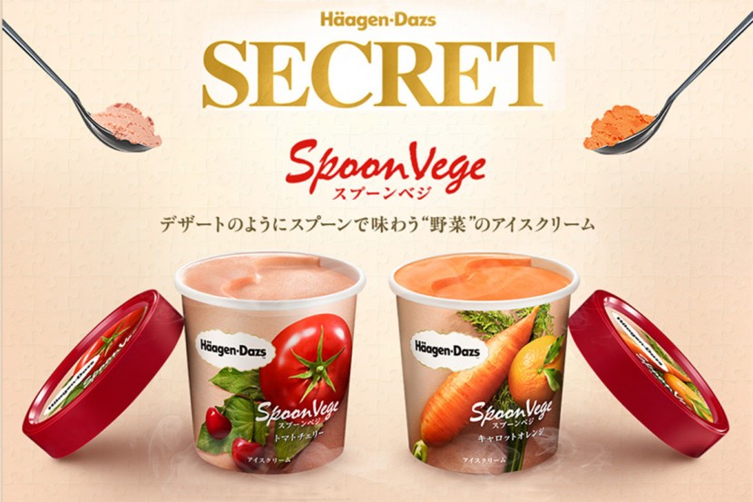 Häagen-Dazs Carrot And Tomato-Flavored Ice Cream 1