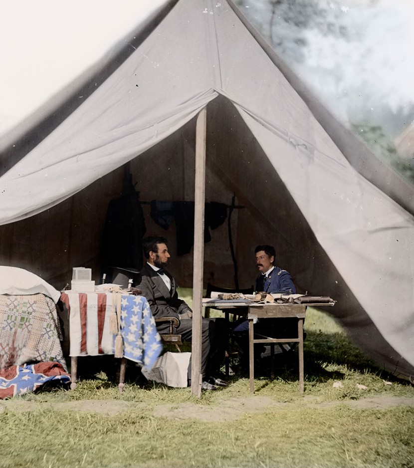 Historic Black and White Pictures Restored in Colour 10