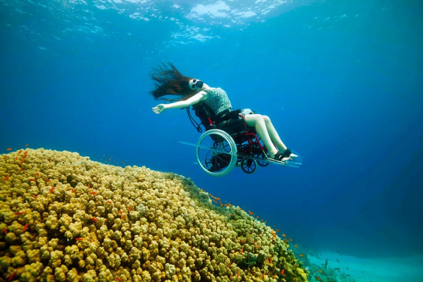 藝術家Sue Austin：海底下的輪椅舞者 4