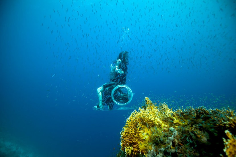 藝術家Sue Austin：海底下的輪椅舞者 5