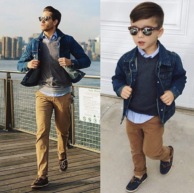 A 4-year-old boy recreating fashion poses is just adorable 20