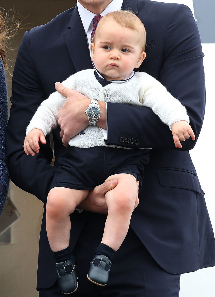 Prince George's Facial Expressions Just Like the Royals 5