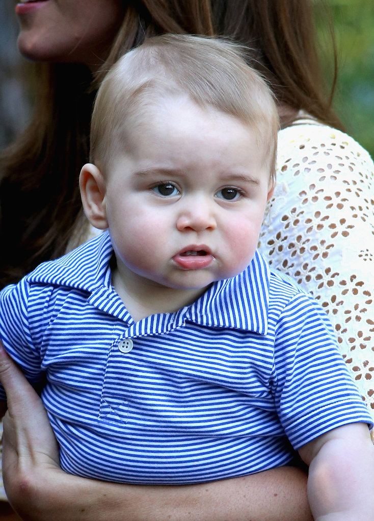 Prince George's Facial Expressions Just Like the Royals 7