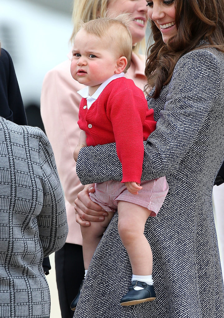 Prince George's Facial Expressions Just Like the Royals 9
