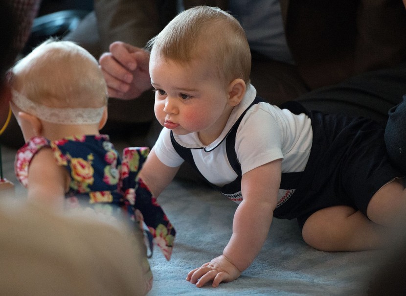Prince George's Facial Expressions Just Like the Royals 13