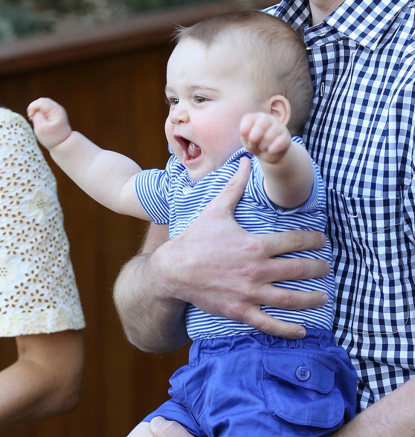 Prince George's Facial Expressions Just Like the Royals 17