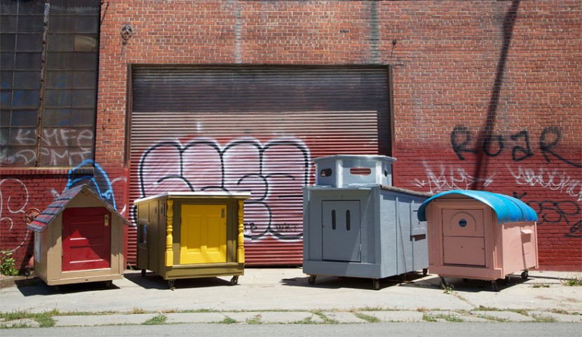 This Artist Turns Trash Into Homes For The Homeless  10