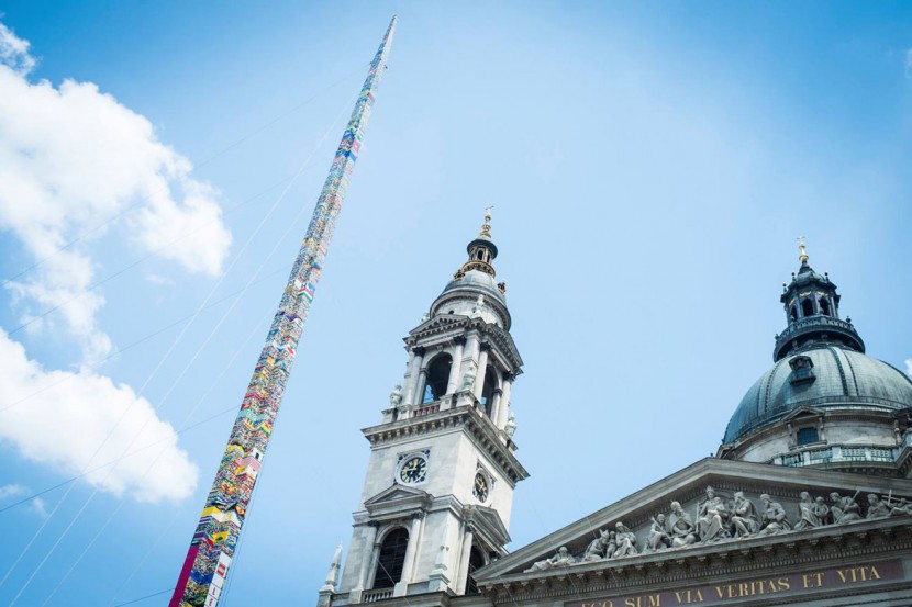 世界最高LEGO塔刷新記錄於布達佩斯 10