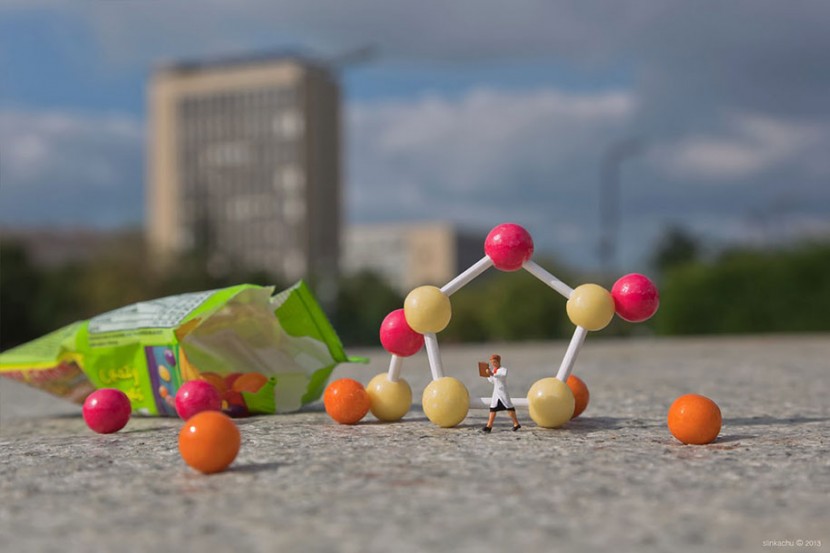 Slinkachu最新作品：小人物 VS 大都市 9
