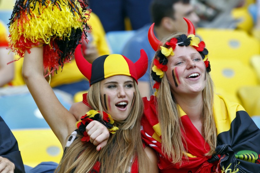 A 17-Year-Old Belgian World Cup Fan Won A Modelling Contract After Her Crowd Pic Went Viral 7