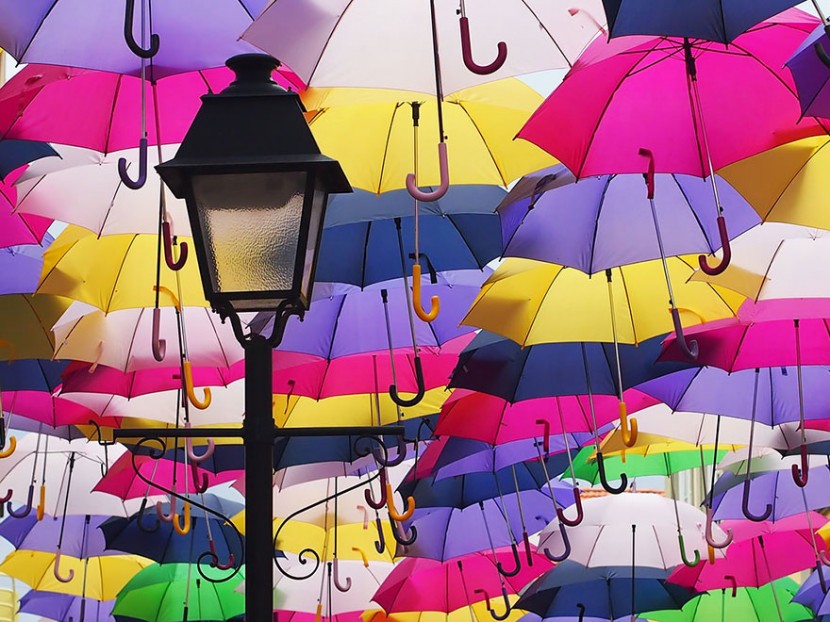 葡萄牙AgitAgueda藝術節，換了新衣裳的七彩雨傘街 5
