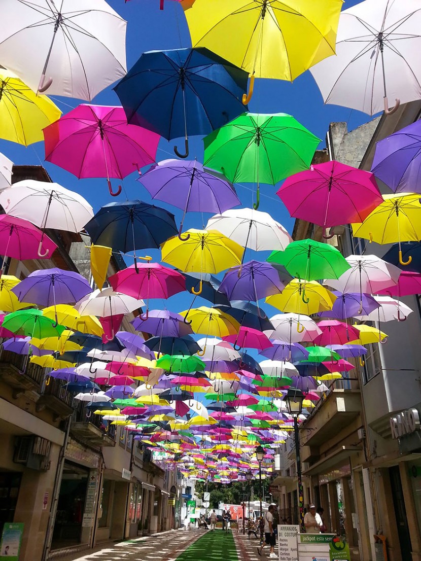葡萄牙AgitAgueda藝術節，換了新衣裳的七彩雨傘街 8