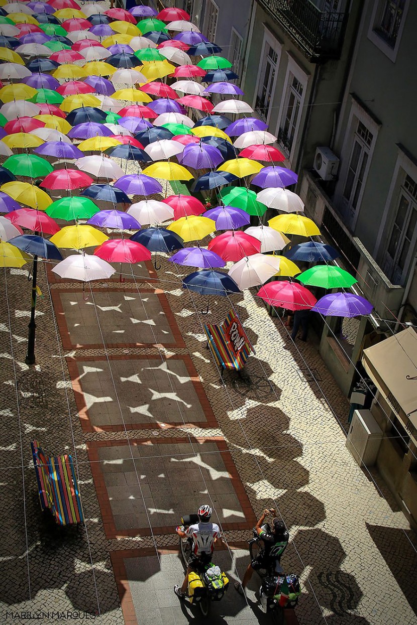 葡萄牙AgitAgueda藝術節，換了新衣裳的七彩雨傘街 10