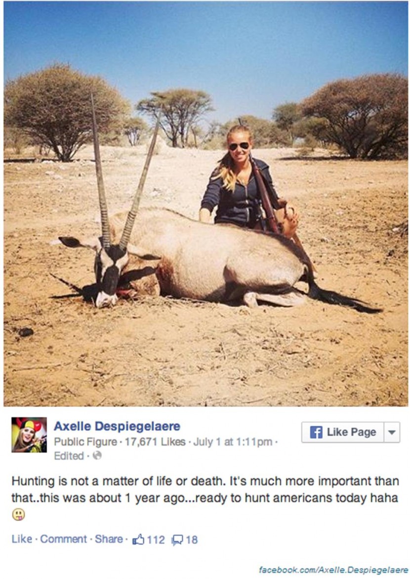 Hot World Cup Fan Loses L’Oréal Contract After Photo Of Her Hunting Animals Surfaces 1