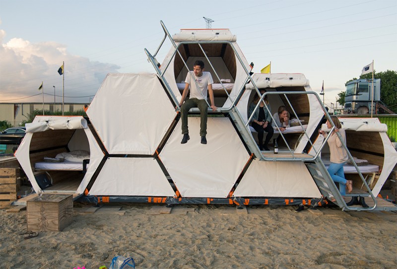 It’s Official: This Honeycomb Tent Is The Future Of Festival Camping 4