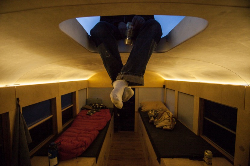 This Guy Was Sick Of Paying Rent, So He Converted A Bus Into His Dream Home 4