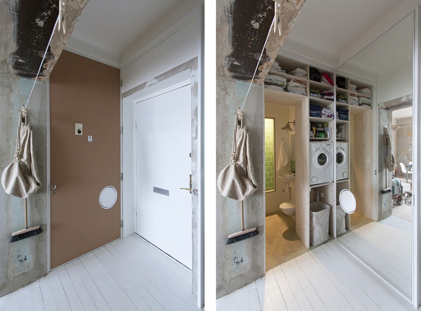 Tiny Former Storage Unit Transformed Into Lovely, Cozy Micro-Apartment 6