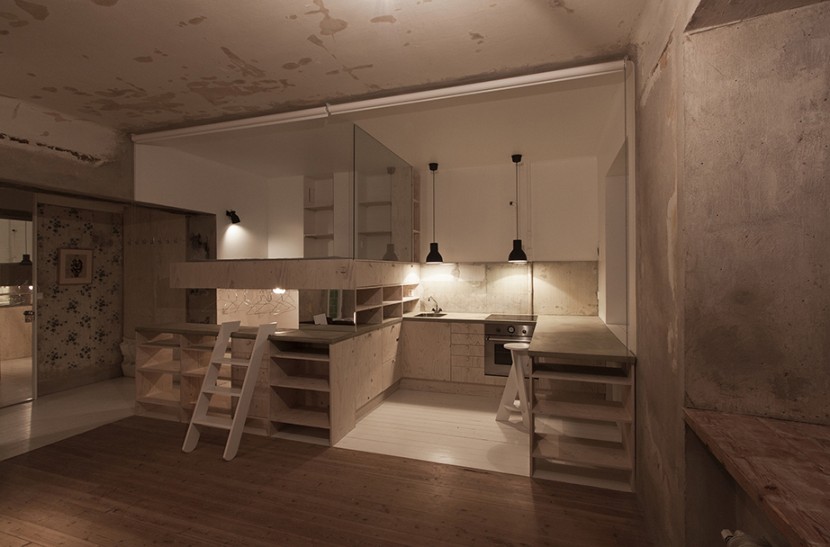 Tiny Former Storage Unit Transformed Into Lovely, Cozy Micro-Apartment 22
