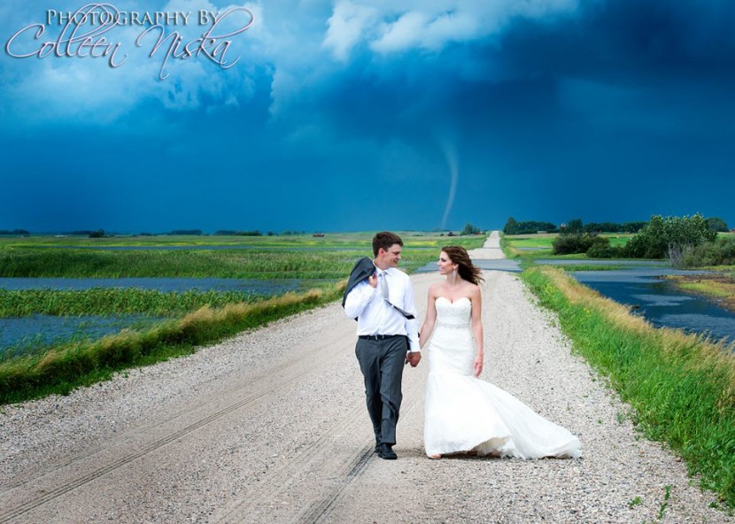 Tornado Wedding Photos 3