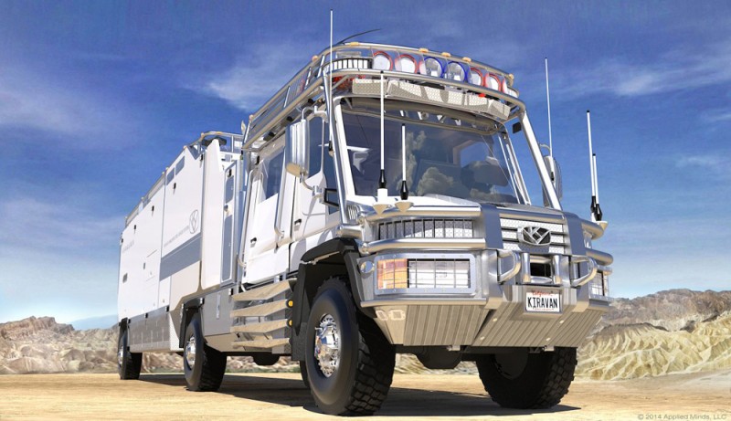 A Former Disney Imagineer Built The Ultimate Survival Vehicle For His Daughter   8