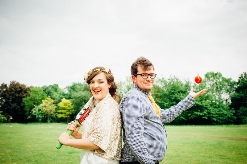 Fun-Loving Couple Throws A Playful, Children’s Birthday Party-Themed Wedding 30