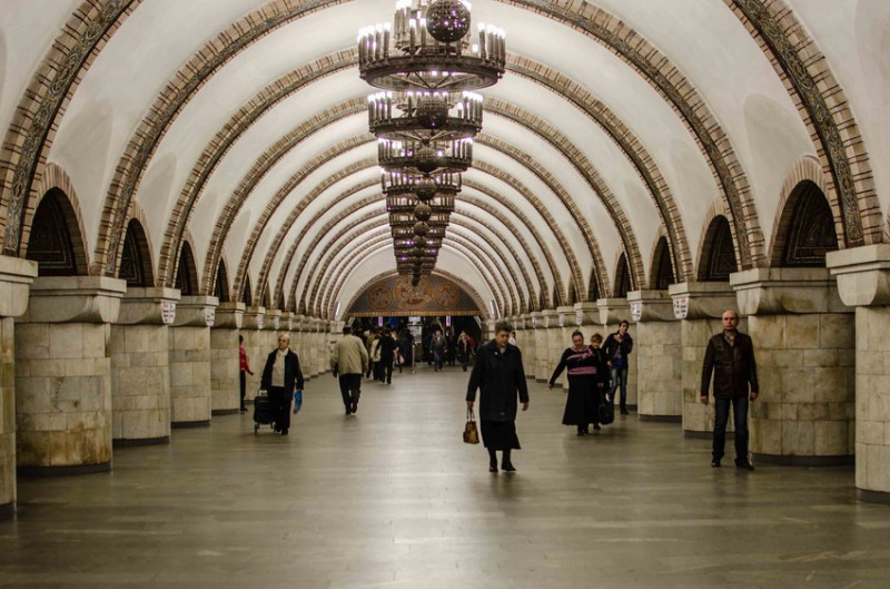 Subway station in Kiev