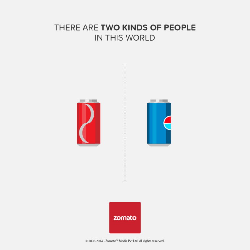 Witty Print Ads Show Two Different Kinds Of Eating Habits That People Have 9