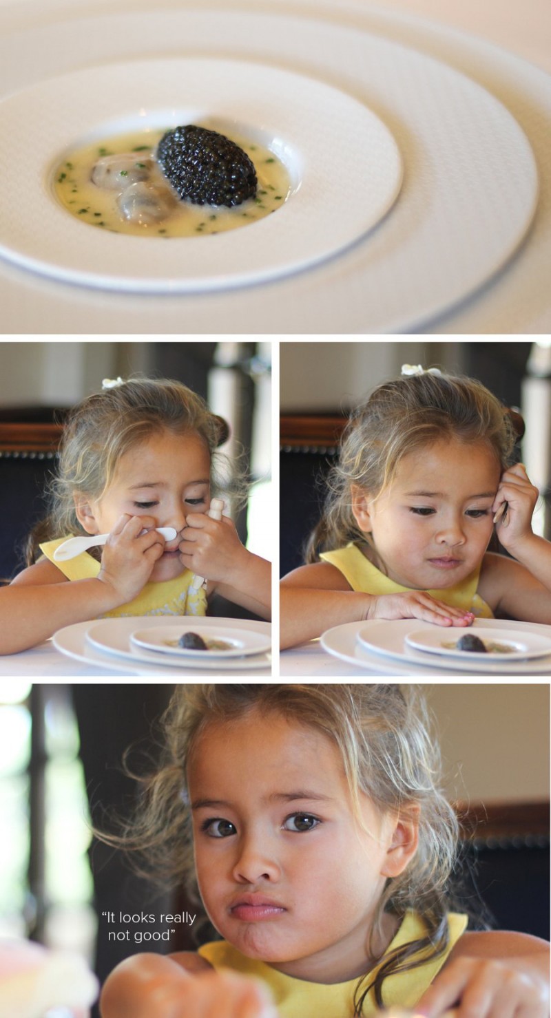 A Four-Year-Old Reviews the French Laundry 3