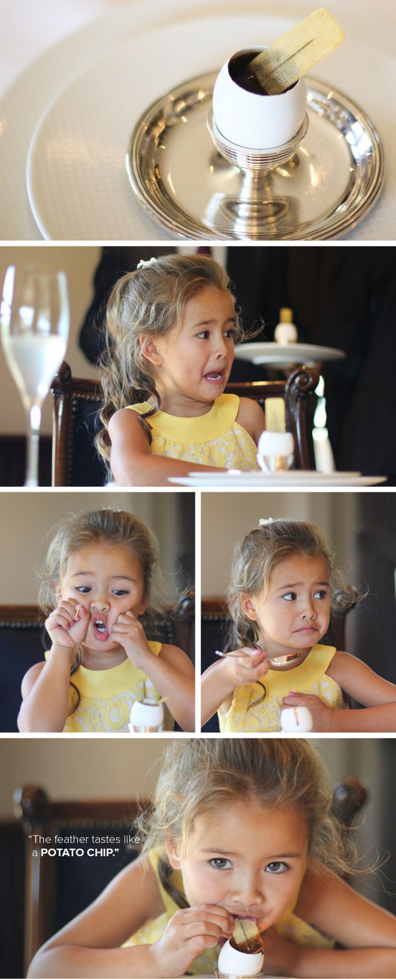 A Four-Year-Old Reviews the French Laundry 7