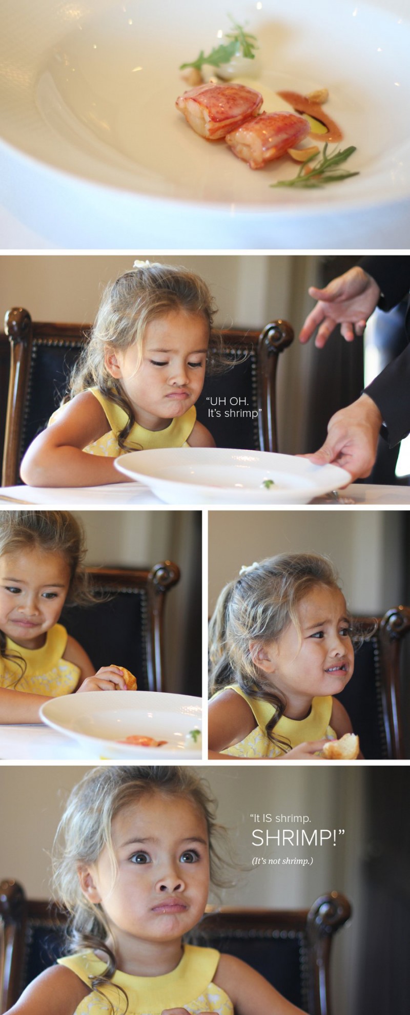 A Four-Year-Old Reviews the French Laundry 11