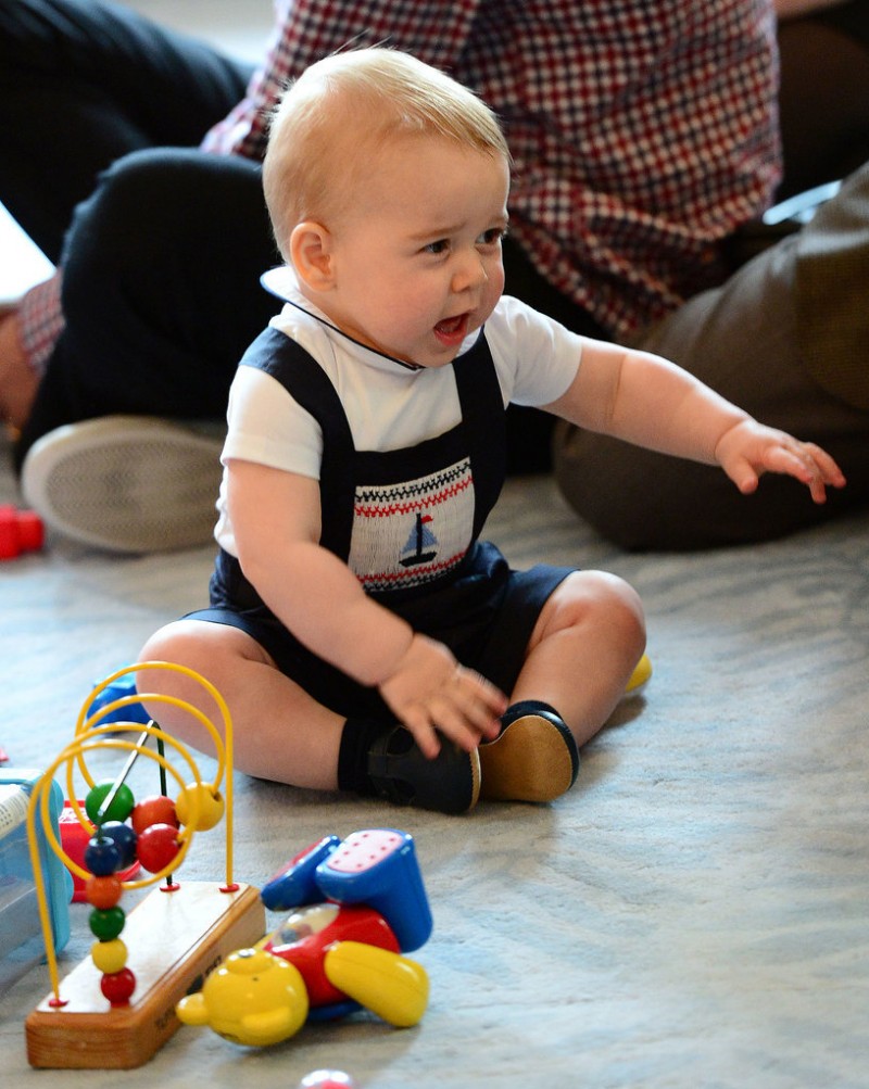Here's How Prince George Reacted to the New Royal Baby News 10