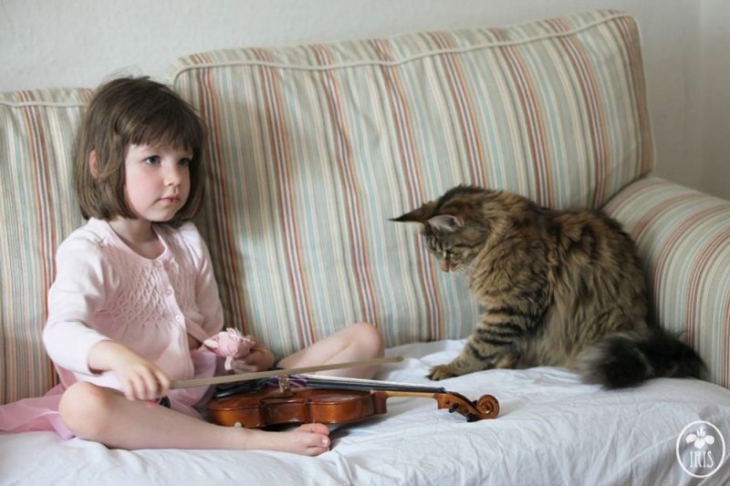 A Girl With Autism And Her Therapy Cat 18