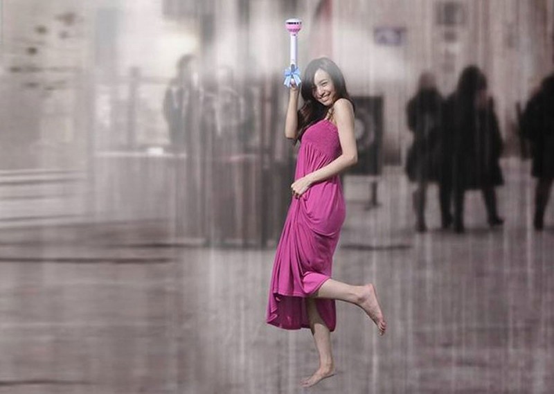 中國大學生發明「空氣雨傘」，雖然飽受批評也成功超額完成集資 2