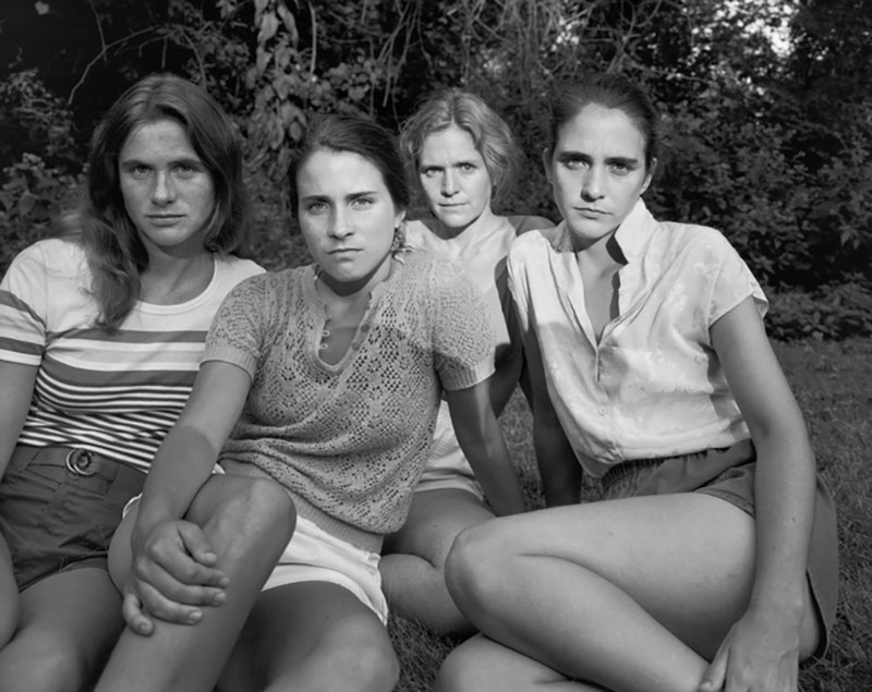 forty year portrait of 4 women 8