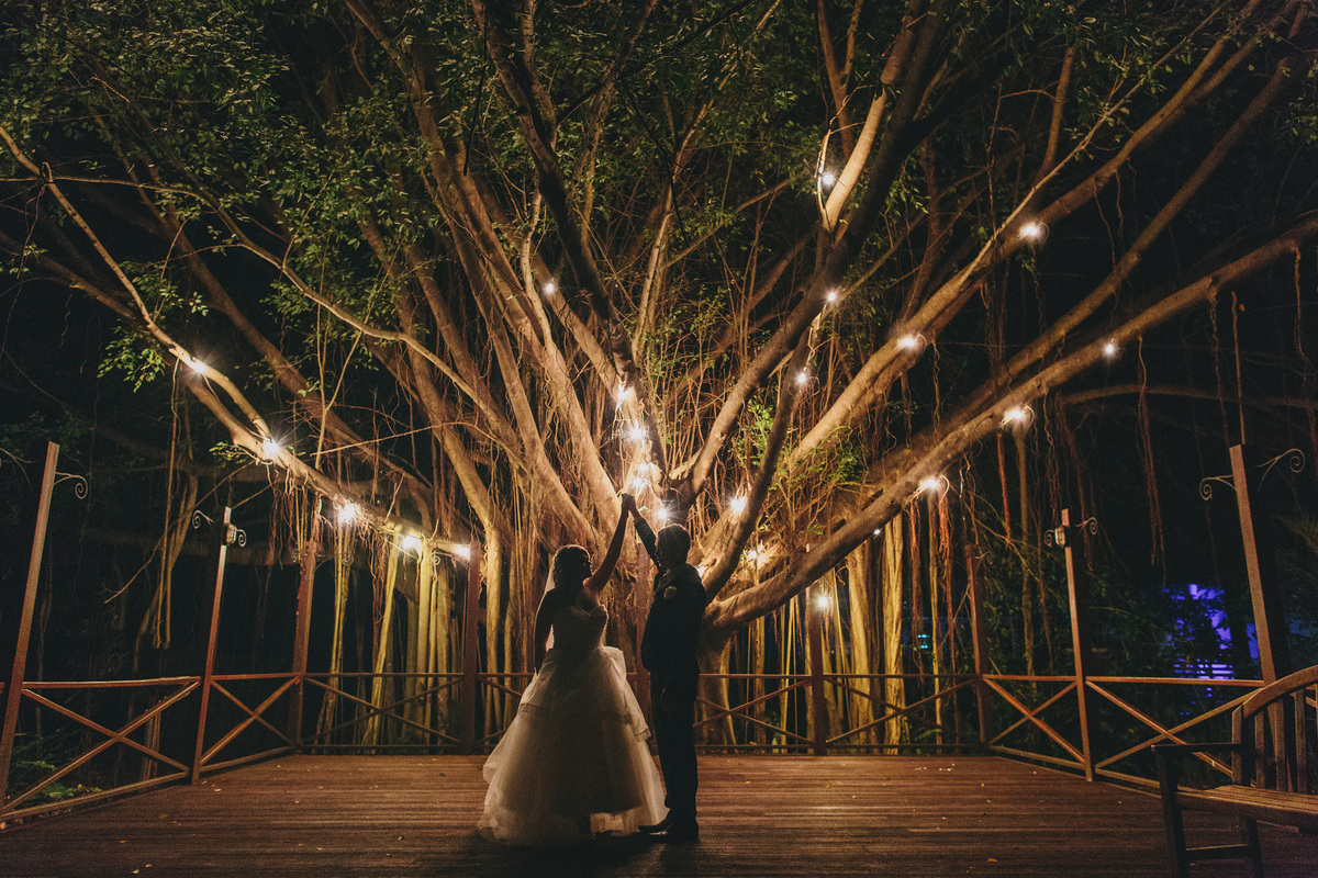 Lighting Ideas make wedding photo look stunning 4