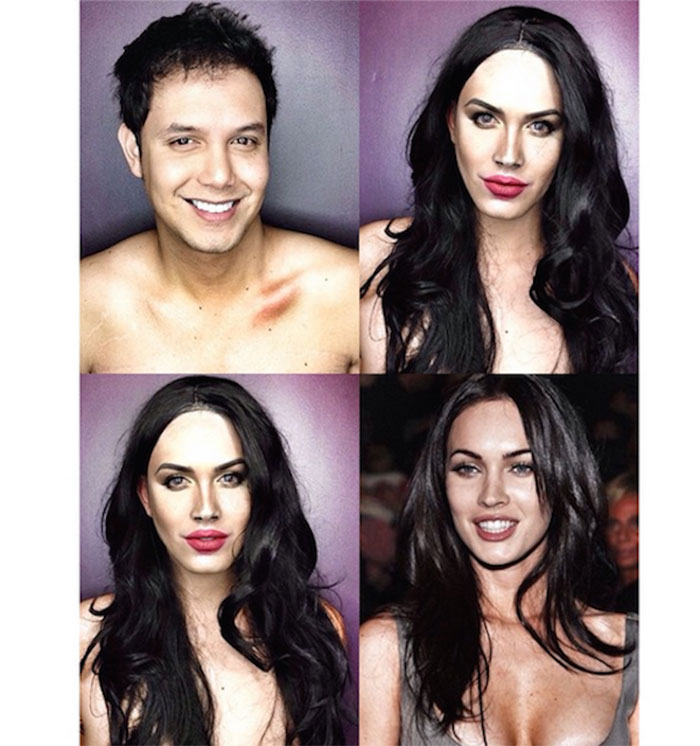 化妝如此神奇！菲律賓男主持輕鬆變身好萊塢女星 1