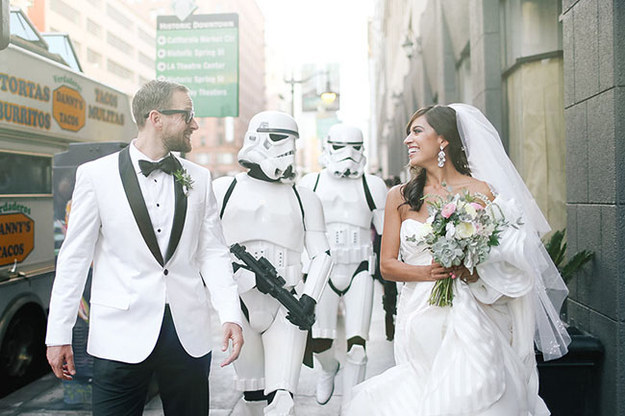 This Couple Just Had The Classiest Star Wars Wedding Ever 10