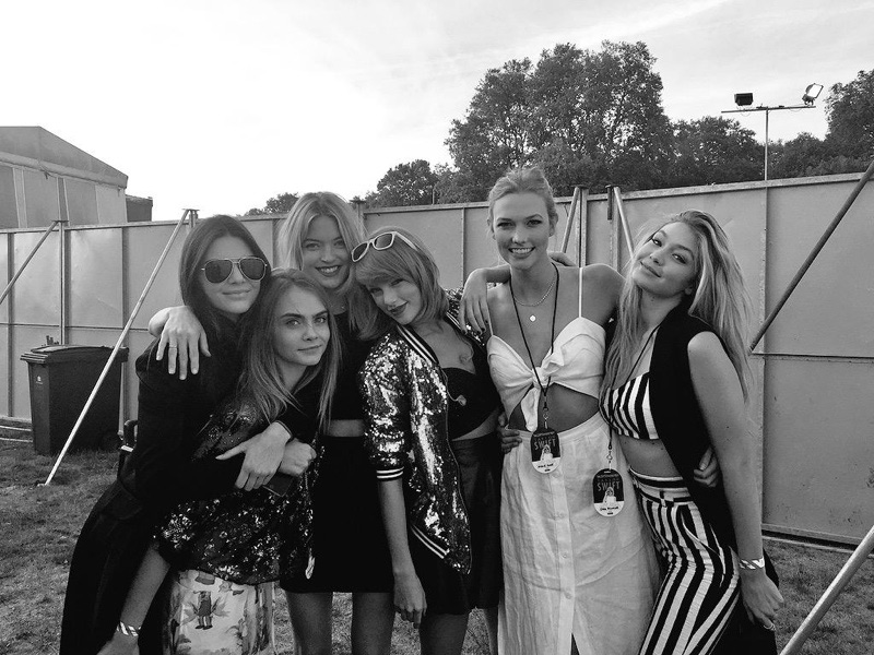 Emma Watson Joins Taylor Swift And Her Gang in London 3