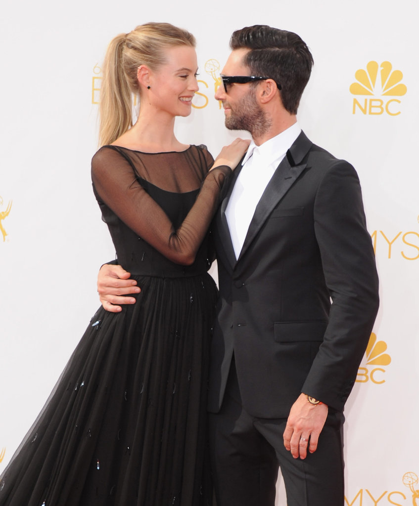 Adam Levine and Behati Prinsloo's Romance Is as Perfect as a Sunday Morning 13