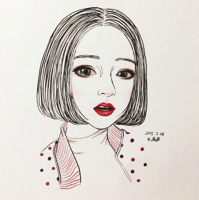 Ulzzang Generation：韓國插畫家筆下的臉讚美女 - [Evelyn Chee 專欄] 8