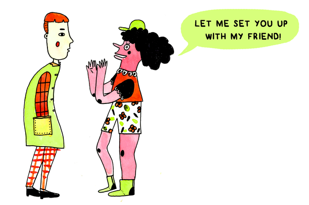 Honest Illustrations Show What People Say To Singles VS What They Really Hear 4