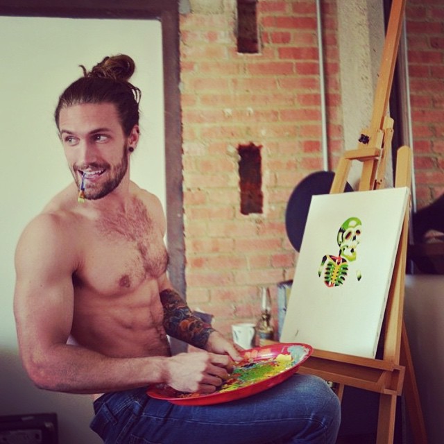 These Hairy Hunks With Beards And Man Buns Are Everything You Need 11
