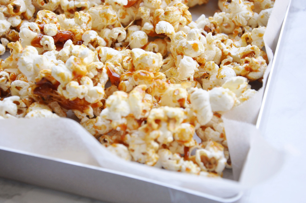 A Day Recipes : Home-made Caramel Popcorn For Movie Night 7