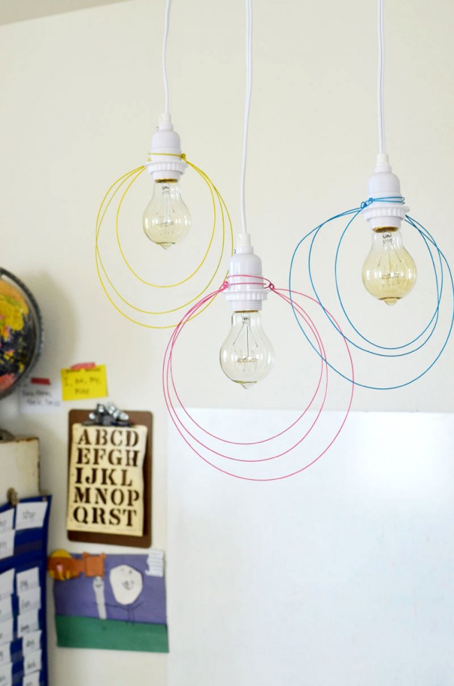 Amazing DIY Lighting：只要花不到$50美金，就能將乏味裸燈改造成時髦燈飾 4